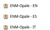 Ateliers Opale dérivés